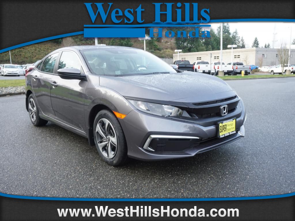 New 2020 Honda Civic Lx 4 Door Sedan In Bremerton Hd4530 West