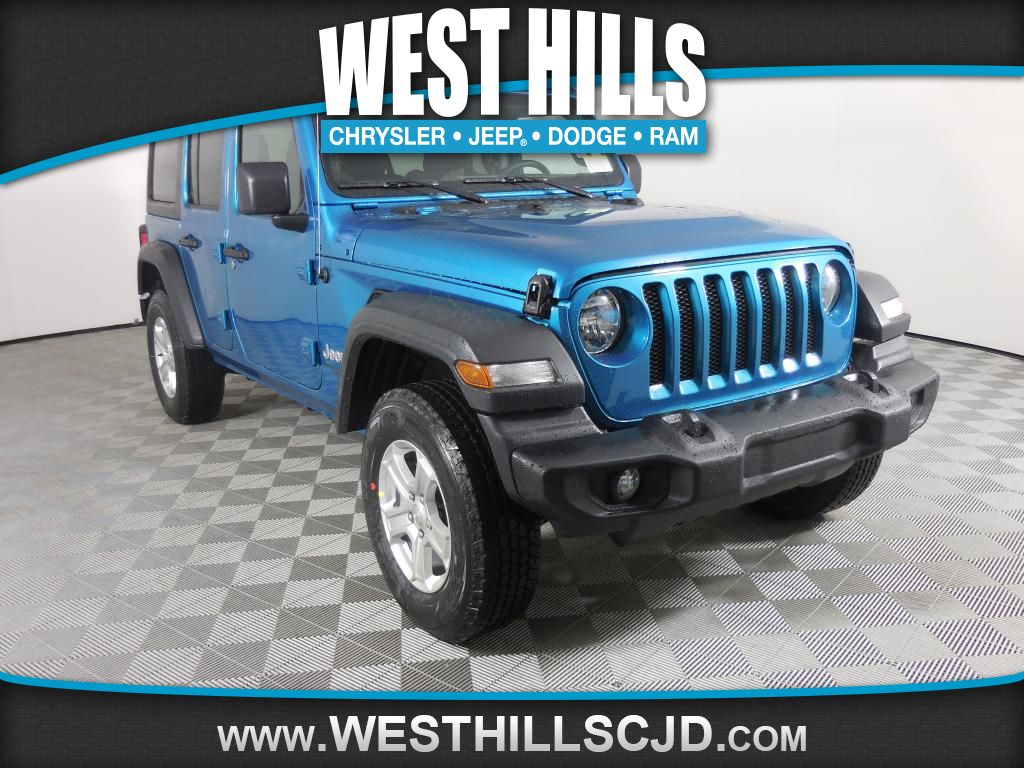 New 2020 Jeep Wrangler Unlimited Sport 4wd