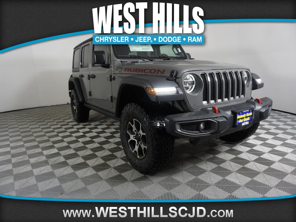 New 2020 Jeep Wrangler Unlimited Rubicon 4wd