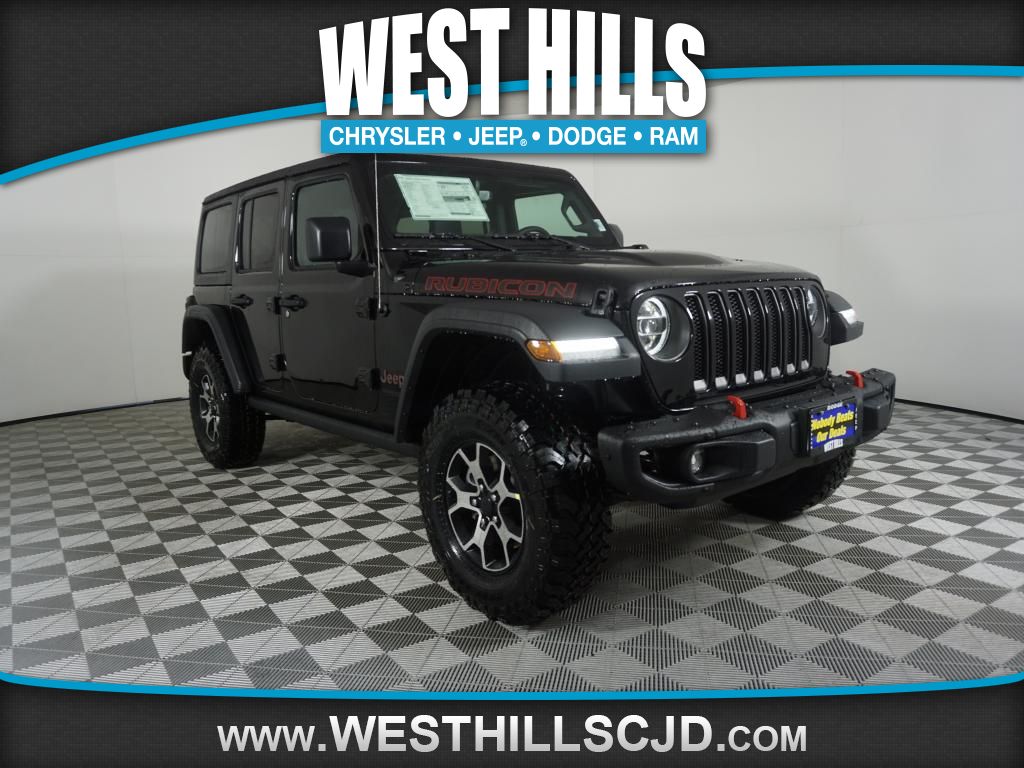 New 2020 Jeep Wrangler Unlimited Rubicon 4 Door Wagon Open Body