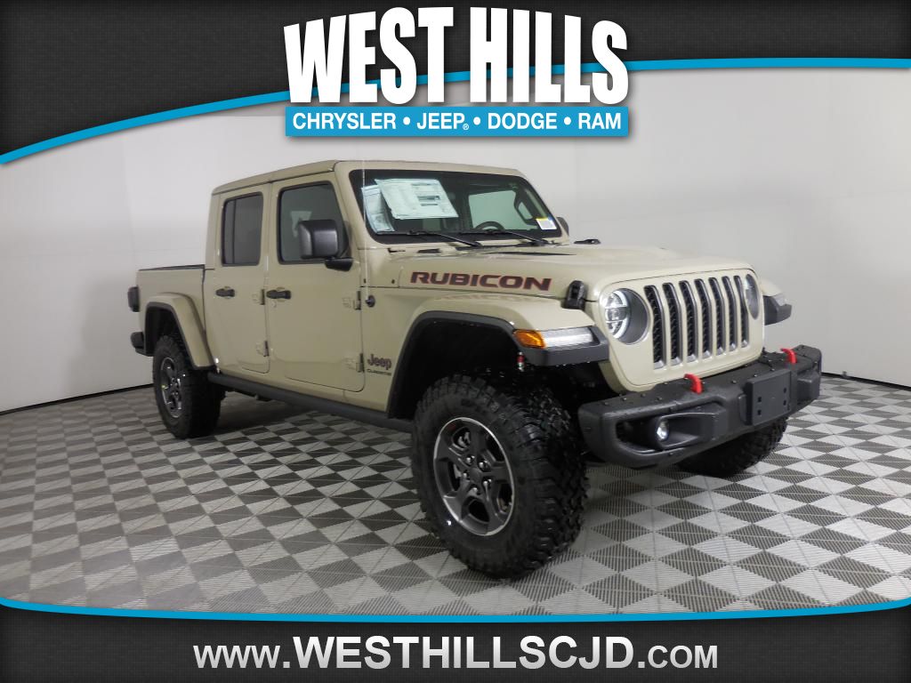 New 2020 Jeep Gladiator Rubicon 4wd