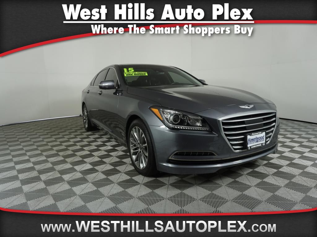 Certified Pre Owned 2015 Hyundai Genesis 3 8l 4 Door Sedan In